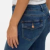 Vmsigi Low-Rise-Jeans mit ausgestelltem Schnitt