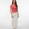 Vmsilje Strick-T-Shirt