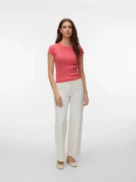 Vmsilje Strick-T-Shirt