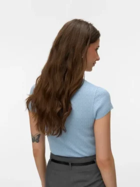 Vmsilje Strick-T-Shirt