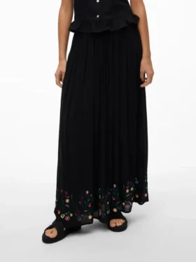 Vmsina langer Rock mit hoher Taille