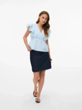 Vmsummer kurzer Short-Rock mit hoher Taille
