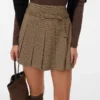 Vmsuzi kurzer Short-Rock mit hoher Taille