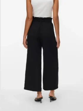 Vmsydney Hose mit hoher Taille und Knöchellänge