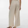 Vmsydney Hose mit hoher Taille und Knöchellänge