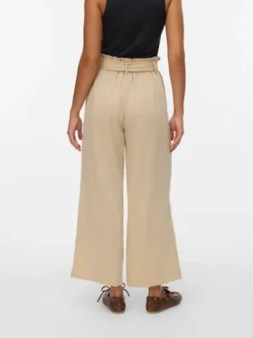Vmsydney Hose mit hoher Taille und Knöchellänge