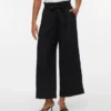 Vmsydney Hose mit hoher Taille und Knöchellänge