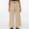Vmsydney Hose mit hoher Taille und Knöchellänge