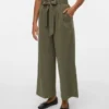 Vmsydney Hose mit hoher Taille und Knöchellänge