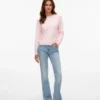 Vmtanna High-Rise-Jeans mit ausgestelltem Schnitt