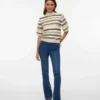 Vmtanna Jeans mit hoher Taille und ausgestelltem Schnitt