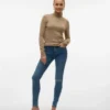 VMTanya Mid-Rise-Jeans in Skinny-Passform