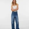 Vmtaylor Jeans mit mittlerer Taille und weitem Bein