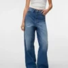 Vmtaylor Jeans mit mittlerer Taille und weitem Bein