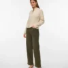 Vmtessa High-Rise-Jeans aus Cord mit weitem Schnitt
