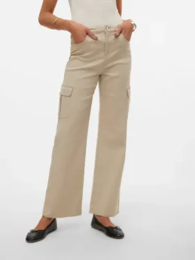 Vmtessa High-Rise-Jeans in weiter Passform