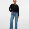 Vmtessa High-Rise-Jeans in weiter Passform