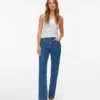 Vmtessa High-Rise-Jeans mit gerader Passform