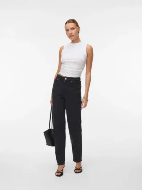 Vmtessa High-Rise-Mom-Fit-Jeans