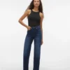 Vmtessa Jeans mit hoher Leibhöhe und weitem Bein