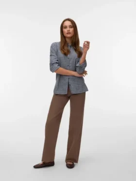 Vmtessa Jeans mit hoher Leibhöhe und weitem Bein