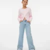 Vmtessa Jeans mit hoher Leibhöhe und weitem Bein