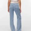 Vmtessa Jeans mit hoher Leibhöhe und weitem Bein