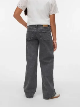 Vmtessa Jeans mit hoher Leibhöhe und weitem Bein