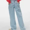 Vmtessa Jeans mit hoher Leibhöhe und weitem Bein