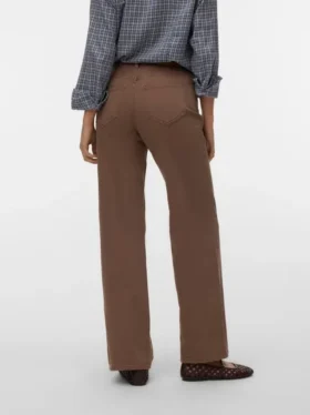 Vmtessa Jeans mit hoher Leibhöhe und weitem Bein