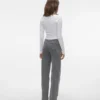 Vmtessa Jeans mit hoher Leibhöhe und weitem Bein