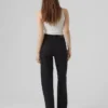 Vmtessa Jeans mit hoher Leibhöhe und weitem Bein