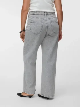 Vmtessa Jeans mit hoher Leibhöhe und weitem Bein