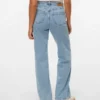 Vmtessa Jeans mit hoher Leibhöhe und weitem Bein