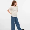 Vmtessa Jeans mit hoher Leibhöhe und weitem Bein