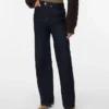 Vmtessa Jeans mit hoher Leibhöhe und weitem Bein