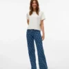 Vmtessa Jeans mit hoher Leibhöhe und weitem Bein