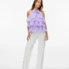 Vmtessa Jeans mit hoher Leibhöhe und weitem Bein