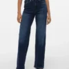 Vmtessa Jeans mit hoher Leibhöhe und weitem Bein