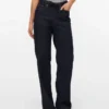 Vmtessa Jeans mit hoher Leibhöhe und weitem Bein