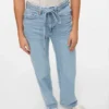 Vmtessa Jeans mit hoher Leibhöhe und weitem Bein