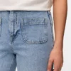 Vmtessa Jeans mit hoher Leibhöhe und weitem Bein