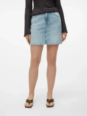 Vmtessa kurzer Rock mit hoher Taille als Shorts