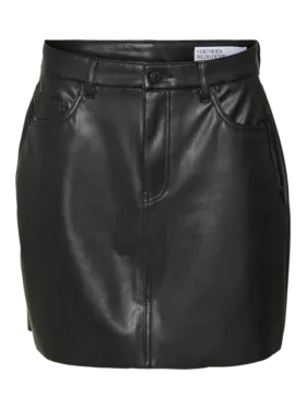 Vmtessa kurzer Rock mit hoher Taille als Shorts