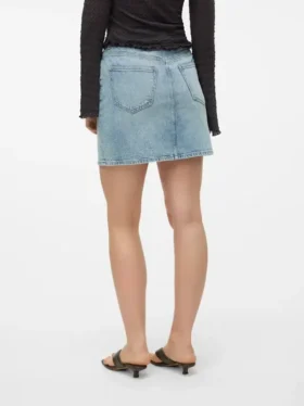 Vmtessa kurzer Rock mit hoher Taille als Shorts