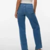 Vmtessa-Stretch-Jeans mit hoher Leibhöhe und weitem Bein