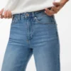 Vmtessa-Stretch-Jeans mit hoher Leibhöhe und weitem Bein