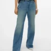 Vmtokey Jeans mit niedriger Taille und gerader Passform