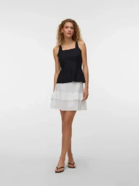 Vmtrine kurzer Short-Rock mit mittlerer Taillenhöhe