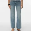 Vmvanessa Jeans mit niedriger Leibhöhe und weitem Bein